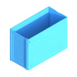 Render of MODULITH 165 Gridfinity Decor Drawer - 1W-2H